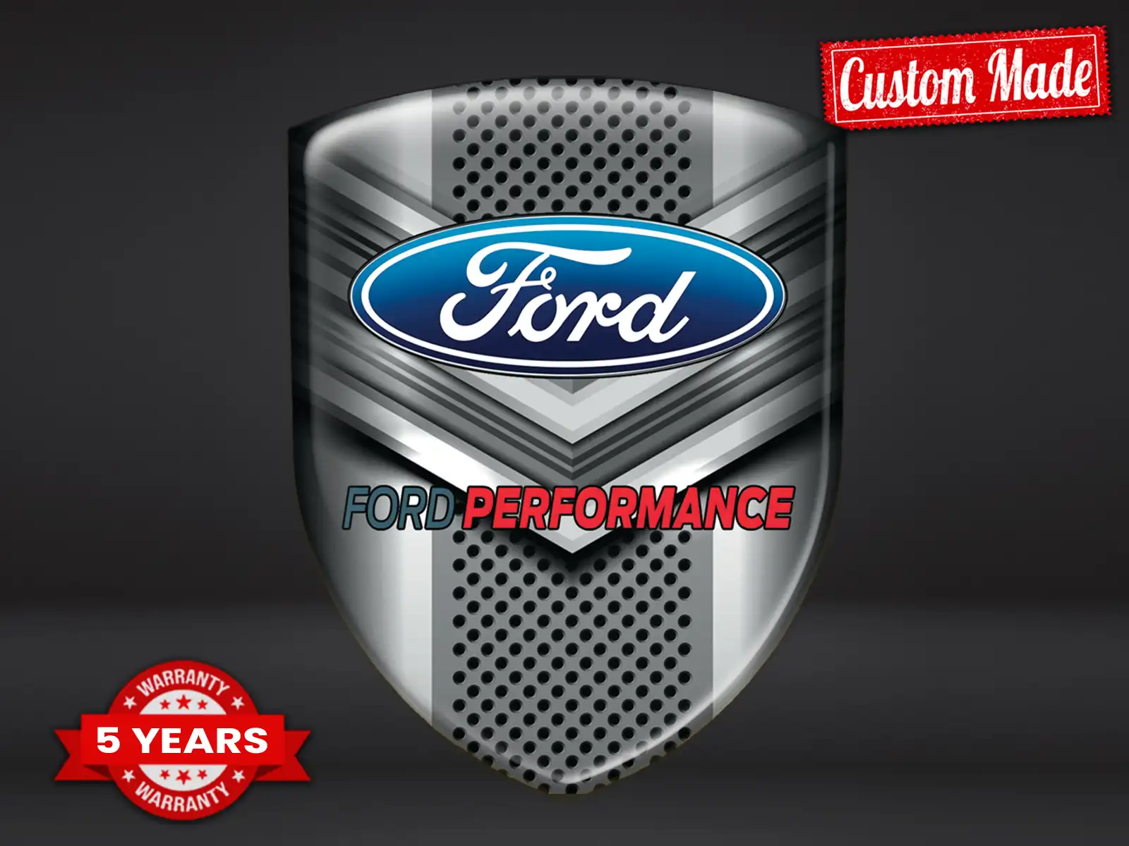 Ford Badges Résine Finition Qualité Voitures Bombées Chic